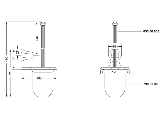 611.00.000.xxx Specification drawing mm