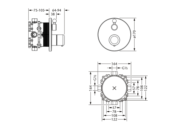 611.40.360.xxx Specification drawing mm