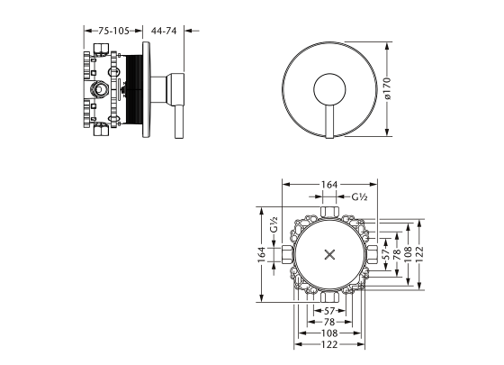 615.20.235.xxx Specification drawing mm