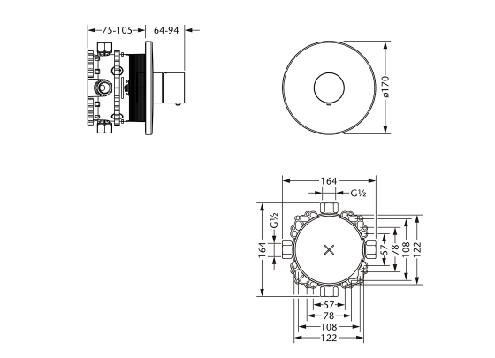 615.40.460.xxx Specification drawing mm