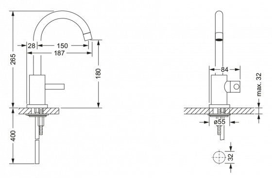 619.10.600.xxx Specification drawing mm