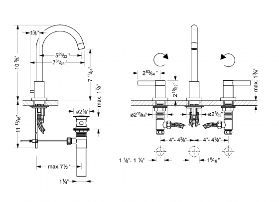 619.30.300.xxx Specification drawing inch