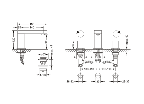 621.30.300.xxx Specification drawing mm