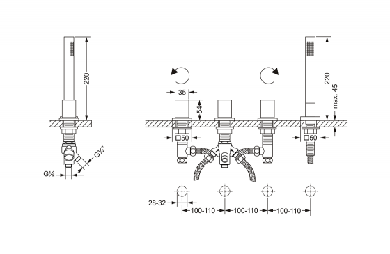 621.40.150.xxx Specification drawing mm