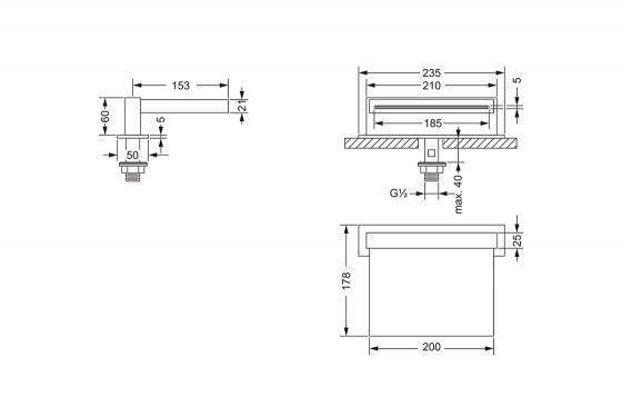 621.50.101.xxx Specification drawing mm