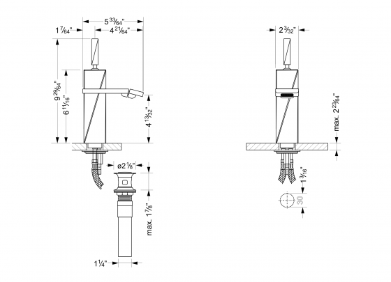 623.10.111.xxx Specification drawing inch