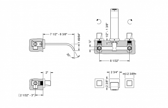 623.30.360.xxx Specification drawing inch