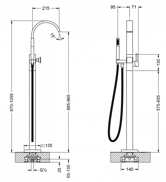 626.10.820.xxx-AA Maßzeichnung mm