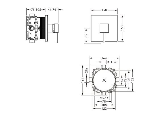 626.20.235.xxx Specification drawing mm