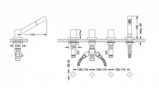 626.40.155.xxx Specification drawing mm