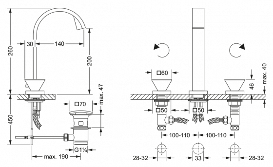 627.30.300.xxx-AA Specification drawing mm