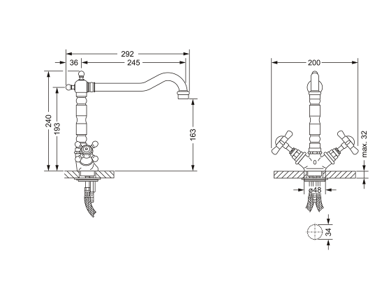 629.10.620.xxx Specification drawing mm