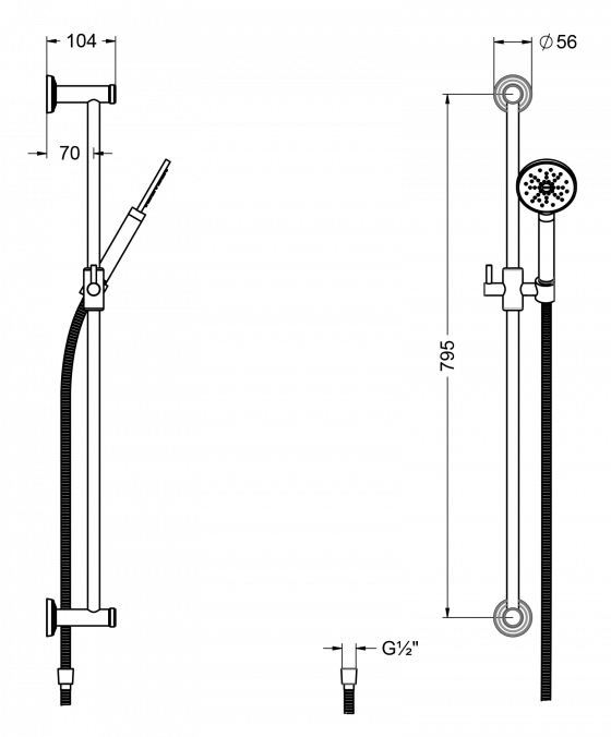 631.13.315.xxx Specification drawing mm