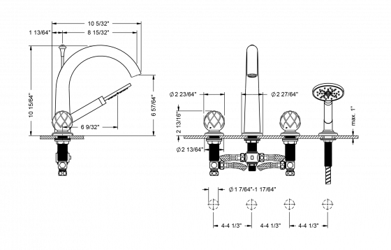 631.40.105.xxx-AA Specification drawing inch