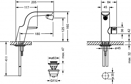 632.10.111.xxx Specification drawing mm