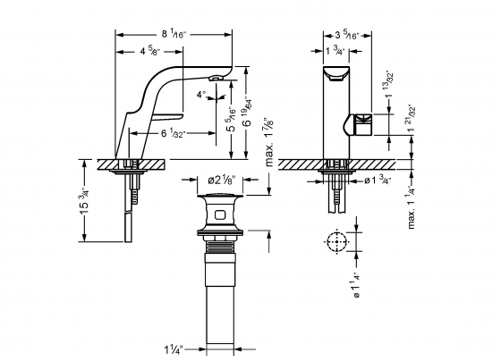 632.10.333.xxx Specification drawing inch