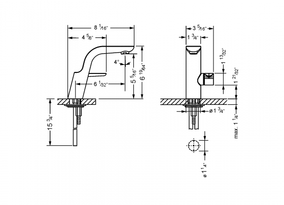 632.10.334.xxx Specification drawing inch