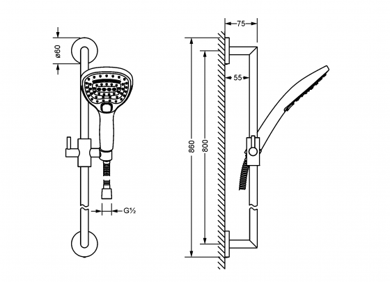 632.13.300.xxx Specification drawing mm