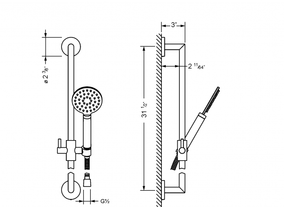 632.13.305.xxx Specification drawing inch