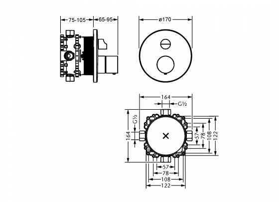 632.40.360.xxx Specification drawing mm