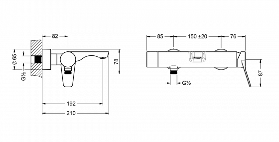 633.20.510.xxx Specification drawing mm