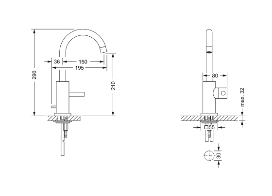 634.10.334.xxx Specification drawing mm