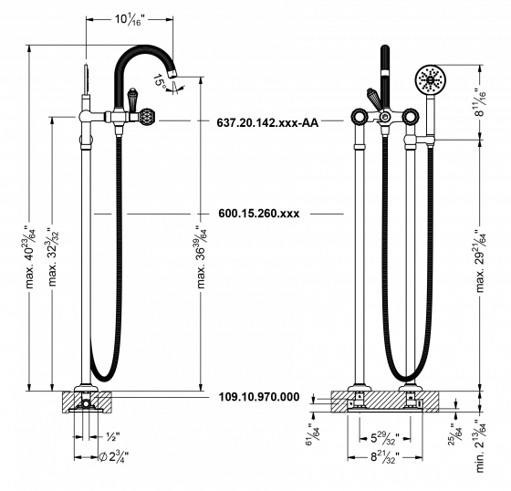 637.20.142.xxx-AA Specification drawing inch