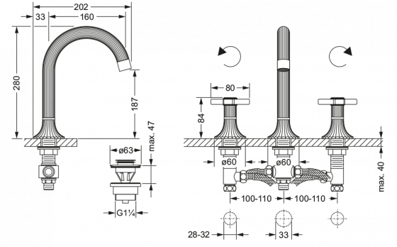 637.30.300.xxx Specification drawing mm