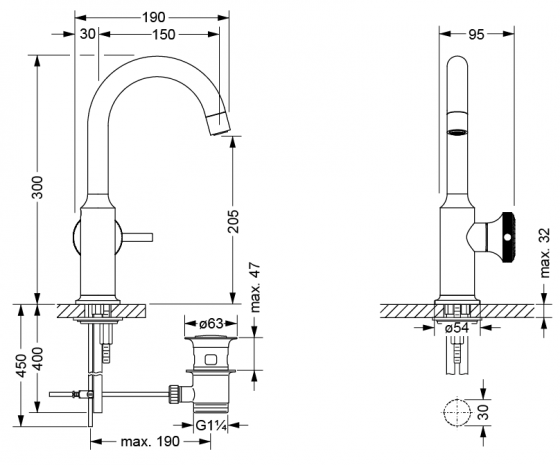 638.10.333.xxx-AA Specification drawing mm