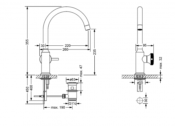 638.10.353.xxx-AA Specification drawing mm