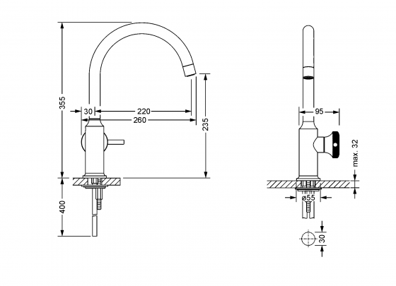 638.10.354.xxx-AA Specification drawing mm