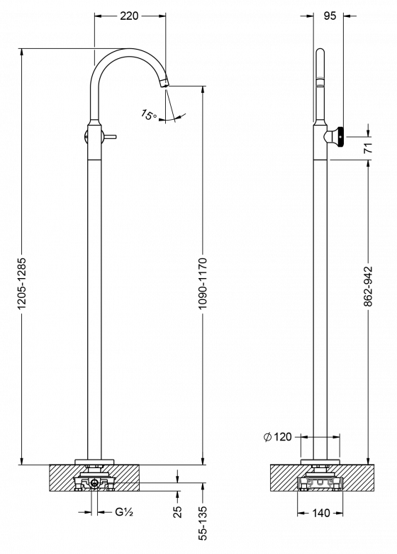 638.10.854.xxx-AA Specification drawing mm