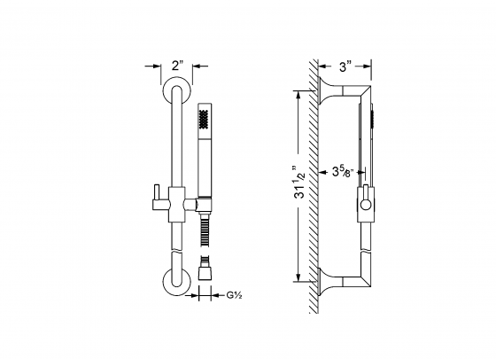 638.13.300.xxx Specification drawing inch