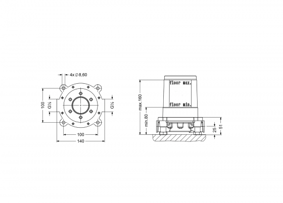 649.10.970.xxx Specification drawing mm