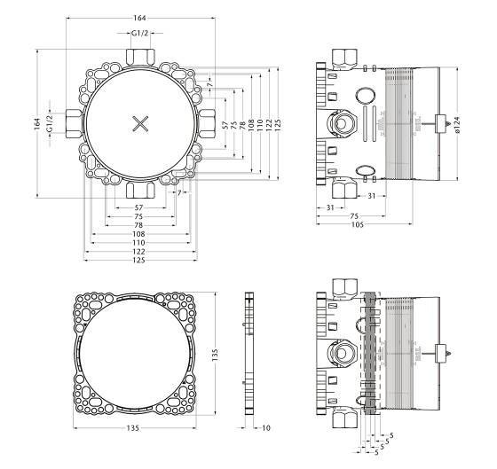 649.40.360.xxx Specification drawing mm