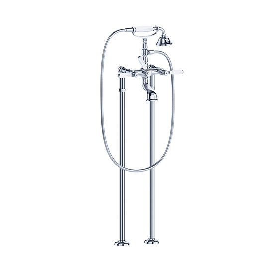 Bath tub mixer - Exposed tub/shower mixer ½", incl. shower set - Article No. 109.20.145.xxx