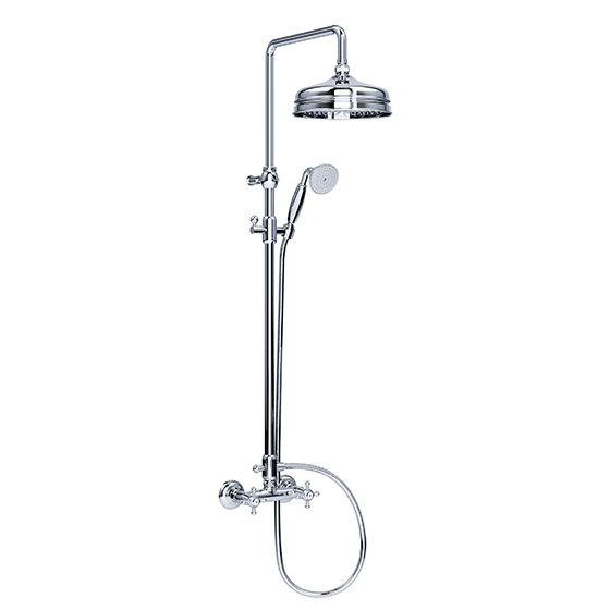 Shower mixer - Exposed set with shower system - Article No. 109.20.410.xxx