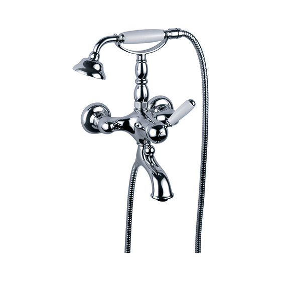 Bath tub mixer - Single lever exposed tub/shower mixer ½", incl. shower set - Article No. 109.20.500.xxx