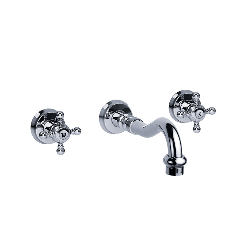 Washbasin mixer - Wall washbasin 3-hole mixer ½", assembly set - Article No. 109.30.360.xxx