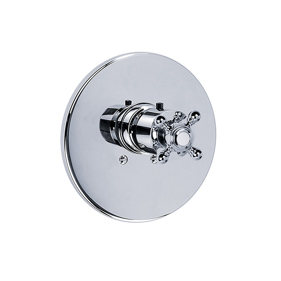 Shower mixer - Concealed wall thermostat ¾" without flow control, assembly set - Article No. 109.40.560.xxx