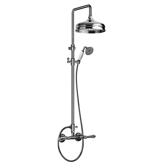 Shower mixer - Exposed shower mixer ½", set with shower system  - Article No. 129.20.410.xxx-AA