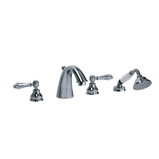 Bath tub mixer - Tub/shower mixer set ½" deck mount - Article No. 129.40.100.xxx-AA