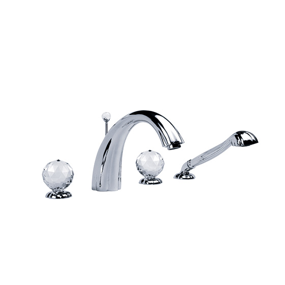 Bath tub mixer - Tub/shower mixer set deck mount - Article No. 600.40.100.xxx-AA