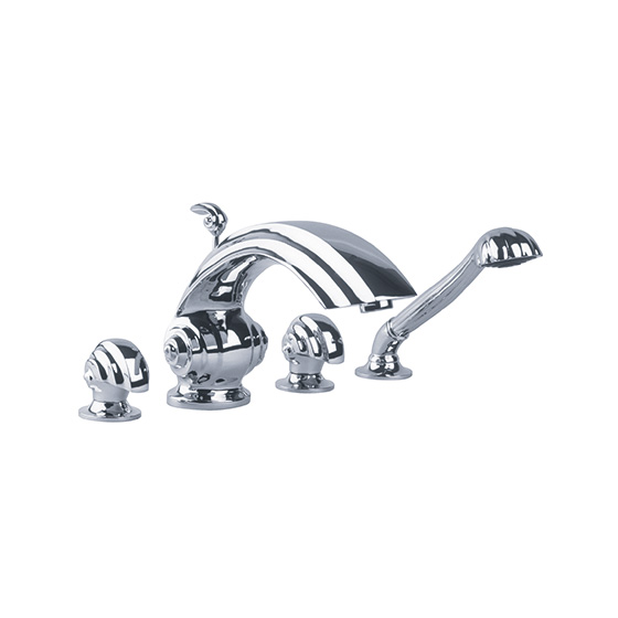 Bath tub mixer - Tub/shower mixer set ½" deck mount - Article No. 601.40.100.xxx
