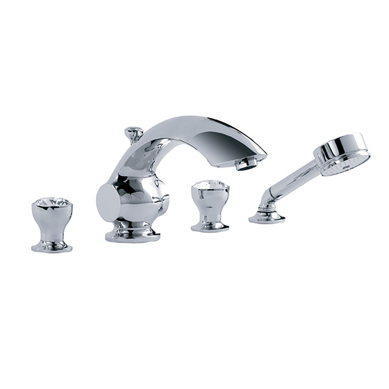 Bath tub mixer - Tub/shower mixer set ½" deck mount - Article No. 605.40.100.xxx