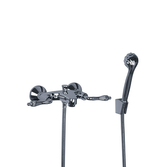 Bath tub mixer - Exposed tub/shower mixer ½", incl. shower set - Article No. 608.20.100.xxx