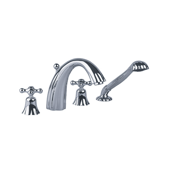 Bath tub mixer - Tub/shower mixer set ½" deck mount - Article No. 611.40.100.xxx