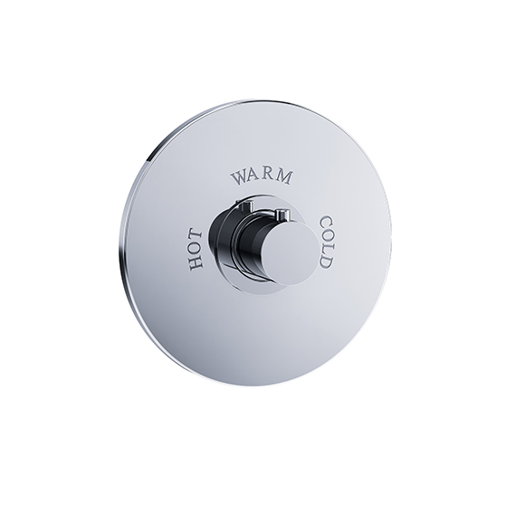 Shower mixer - Concealed wall thermostat ¾“ without flow control, assembly set - Article No. 615.40.520.xxx