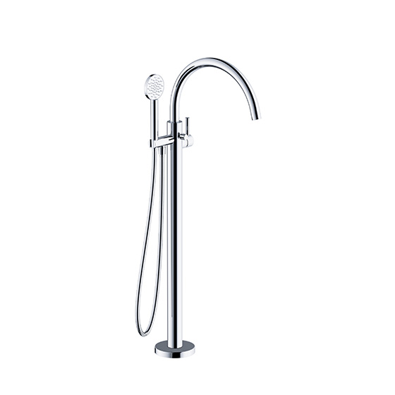 Bath tub mixer - Tub/shower mixer for floor standing mounting, assembly set ½“ - Article No. 619.10.825.xxx