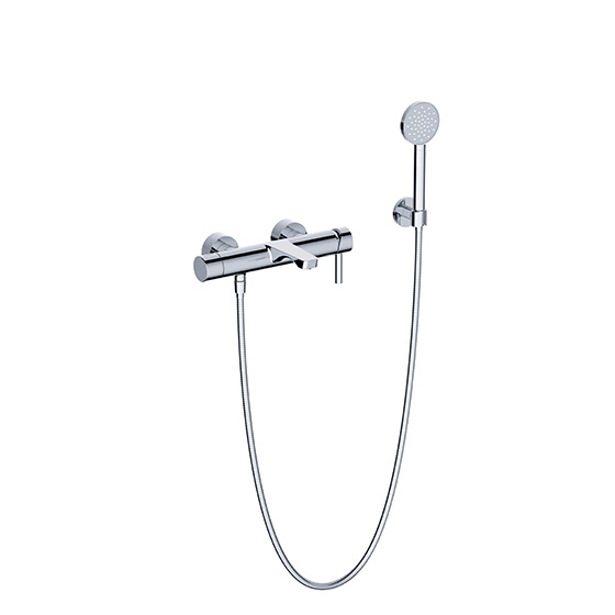 Bath tub mixer - Exposed tub/shower mixer inclusive shower set ½“ - Article No. 619.20.505.xxx